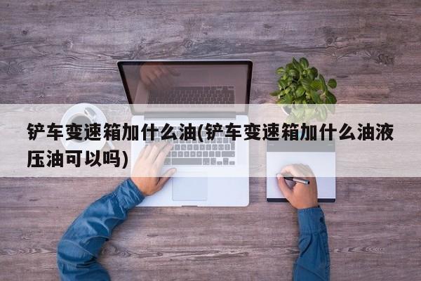 铲车变速箱加什么油(铲车变速箱加什么油液压油可以吗)